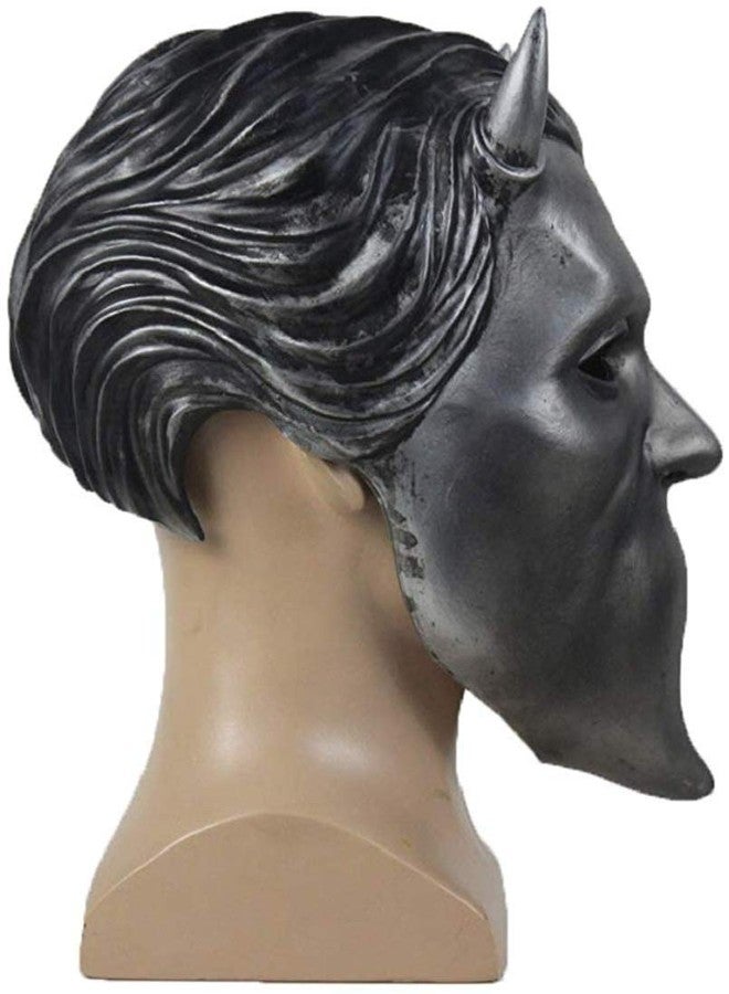 قناع NECHARI Nameless Ghouls Ghost Heavy Metal Doom Hard Rock Band Helmet Halloween Cosplay Prop كن أول من يقيّم هذا المنتج (النمط 01) - Image 2